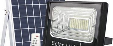 Đèn led pha năng lượng mặt trời